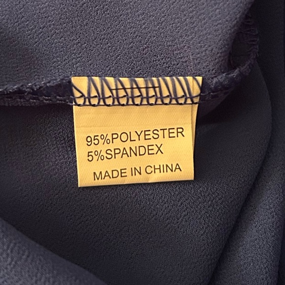 NWT Cobalt Blue Flowy Batwing Top - Picture 3 of 9